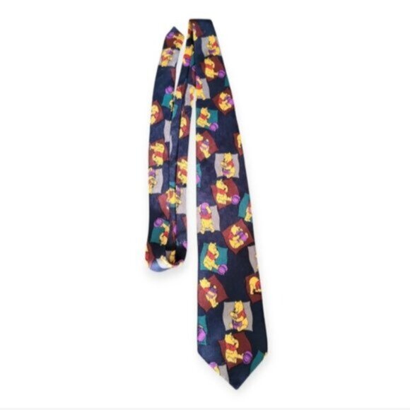 Vintage Disney Winnie the Pooh Neck Tie - Picture 3 of 8